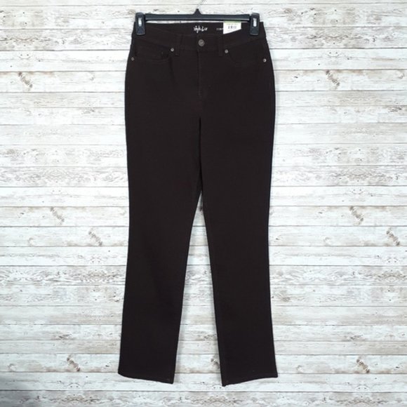 NWT Style & Co Curvy Straight High-Rise 595 Jeans - Picture 2 of 7